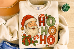 Ho Ho Ho PNG, Christmas PNG, Merry Christmas PNG, Preppy PNG Product Image 4