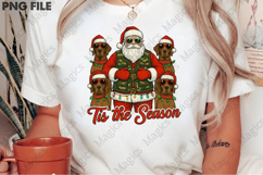 Santa Hunting Dogs PNG Product Image 2