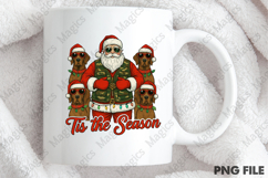 Santa Hunting Dogs PNG Product Image 4