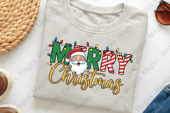 Santa Merry Christmas Sublimation Product Image 3