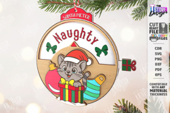 Santa Meter Ornaments Laser Cut Bundle | Christmas Tree Toys Product Image 5