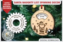 Christmas Tree Decoration Laser Cut. Tree Ornament SVG Product Image 1