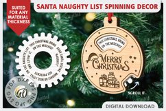 Christmas Tree Decoration Laser Cut. Tree Ornament SVG Product Image 1