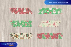 Santa Patterned Tape Set Product Image 1
