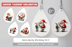 Santa's Quirky Workshop Earring Product Image 1