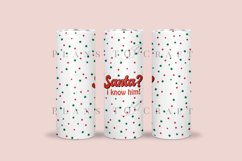 Santa Quotes skinny tumbler sublimation wrap with high resolution and transparant background are for 20oz and 30oz skinny tumbler