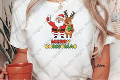 Santa Reindeer PNG Product Image 2