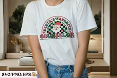 Santa's Favorite Counselor Christmas PNG Design Product Image 2