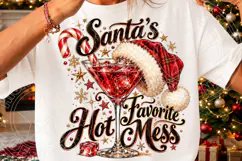 Santa's Favorite Hot Mess PNG Product Image 3