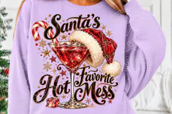 Santa's Favorite Hot Mess PNG Product Image 5