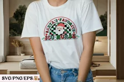 Santa's Favorite Icu Nurse Christmas PNG Design Product Image 2