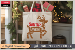 Santa&#039;s Favorite SVG | Christmas SVG | Holiday SVG | Xmas Product Image 5