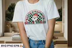 Santa's Favorite Obgyn Nurse Christmas PNG Design Product Image 2