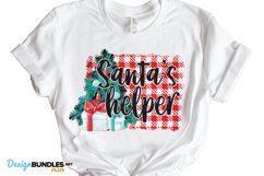 Santa's Helper Sublimation, Christmas Sublimation Product Image 1
