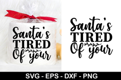 Christmas Toilet Paper SVG Design - Christmas Design Product Image 2