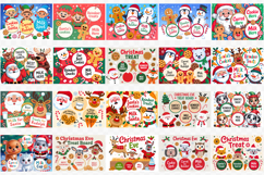 Christmas Santa Treat Board bundle | Christmas Cutting Board Product Image 3