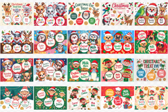 Christmas Santa Treat Board bundle | Christmas Cutting Board Product Image 5