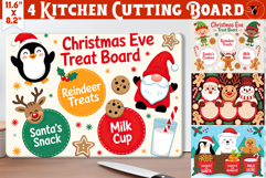 Christmas Santa Treat Board bundle | Christmas Cutting Board Product Image 6