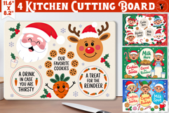 Christmas Santa Treat Board bundle | Christmas Cutting Board Product Image 17