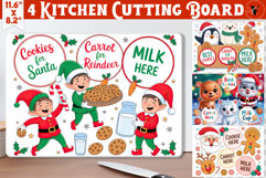Christmas Santa Treat Board bundle | Christmas Cutting Board Product Image 14