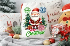 Santa Sack PNG Sublimation - Christmas Gnome PNG Product Image 2