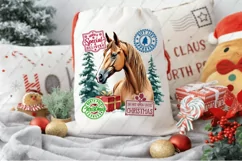 santa sack png sublimation, christmas t shirt designs file Product Image 2