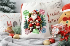 santa sack png, christmas sublimation, santa for png file Product Image 2