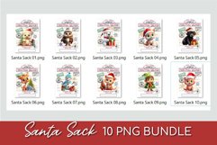 Santa Sack Bundle Christmas Gift Bag Sublimation Bundle