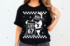 Santa Says Six Seven SVG PNG, Funny Santa Christmas Shirt Product Image 5