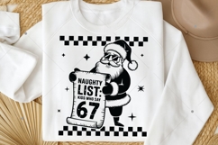 Santa Says Six Seven SVG PNG, Funny Santa Christmas Shirt Product Image 6