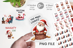 Santa Secrets Sticker Product Image 1