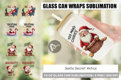 Santa Secrets Glass Can Product Image 1