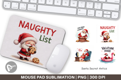 Santa Secrets Mouse Pad Product Image 1