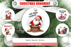 Santa Secrets Ornament Product Image 1