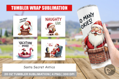 Santa Secrets Tumbler Product Image 1