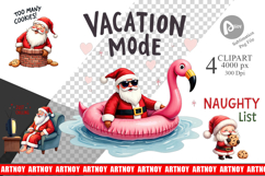 Reindeer Antics Clipart Product Image 1