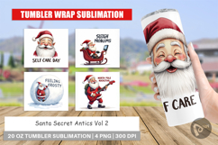 Santa Secrets Tumbler Product Image 1