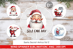 Santa Secrets Wind Spinner Product Image 1