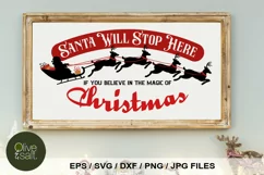 Santa sign design