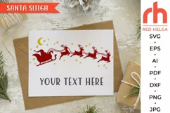 santa sleigh svg, flying santa svg, santa reindeer svg, santa claus svg, christmas sign svg, christmas sleigh svg, christmas scene svg, reindeer sleigh svg, flying  reindeer svg, christmas decor svg, santa moon svg, santa stars svg