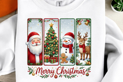 Santa Snowman Reindeer PNG Product Image 2