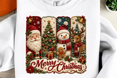 Santa Snowman Reindeer PNG Product Image 2