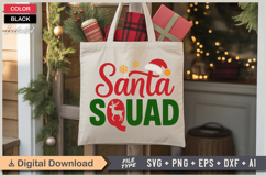 Santa Squad SVG | Christmas SVG | Holiday SVG | Xmas SVG Product Image 5