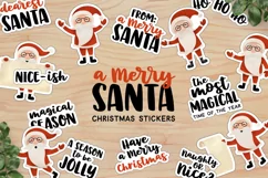 santa sticker
