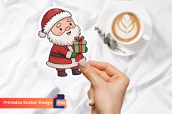 Santa Sticker, Holiday Sticker, Christmas Sticker for Kids Product Image 1
