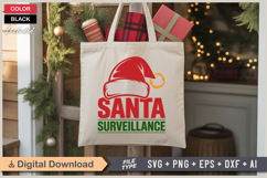Santa Surveillance SVG | Christmas SVG | Holiday SVG | Xmas Product Image 5