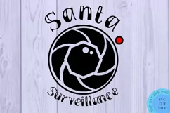 Santa Surveillance Svg Christmas Svg Christmas Ornament Svg Product Image 2