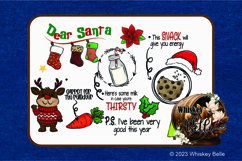 Santa Tray, Uses Sublimation and Laser Cutting, PNG SVG Product Image 1