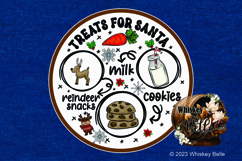 Santa Tray, Uses Sublimation and Laser Cutting, PNG SVG Product Image 1