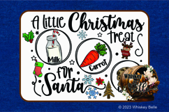 Santa Tray, Uses Sublimation and Laser Cutting, PNG SVG Product Image 1